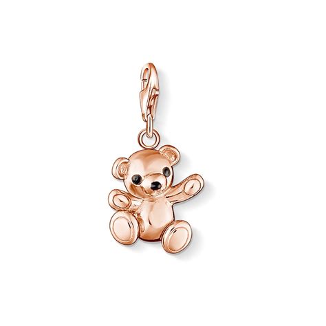 thomas bear teddy charm